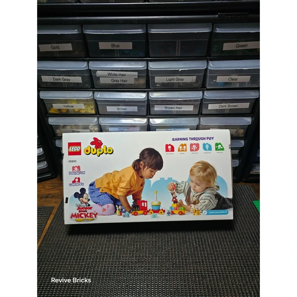 New LEGO DUPLO Disney Mickey & Minnie Birthday  10941 Building Toy (22‎ PCS) New
